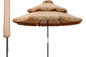 Sombrilla, Paraguas, Parasol o Quitasol por materiales, madera, aluminio, paja tela, plástico, poliéster