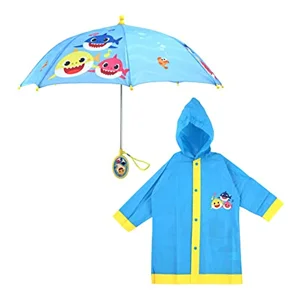 Juego de paraguas y ropa de lluvia infantil